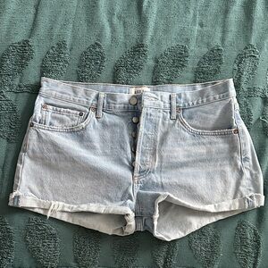 Agolde Parker shorts farewell wash 30